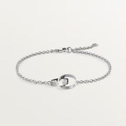[⭐Lioran]LOVE BRACELET DOUBLE RING