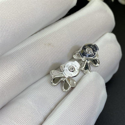 [⭐Lioran]FRIVOLE MINI SILVER FLOWER EARRINGS