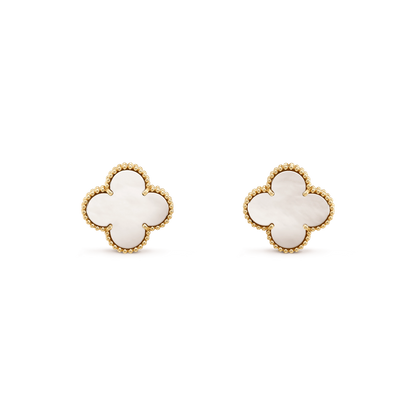 [⭐Lioran]CLOVER MINI GOLD EARRINGS