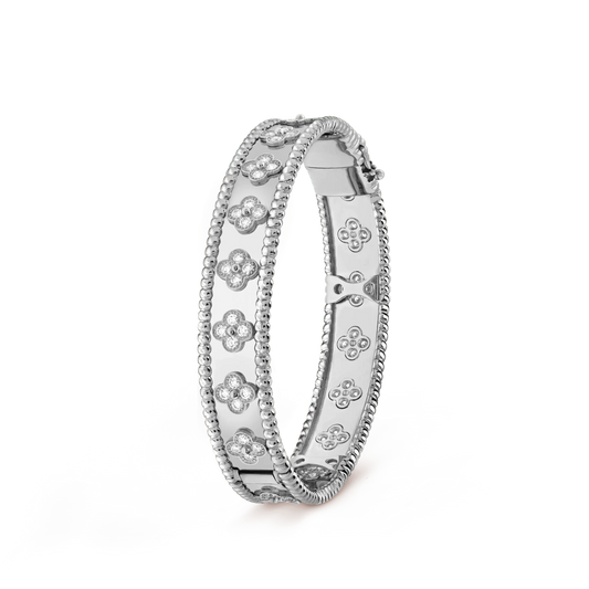[⭐Lioran]CLOVER BRACELET 8MM DIAMONDS