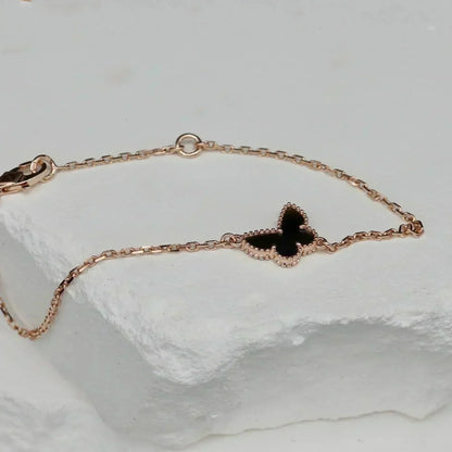 [⭐Lioran]BUTTERFLY ONYX  BUTTERFLY BRACELET