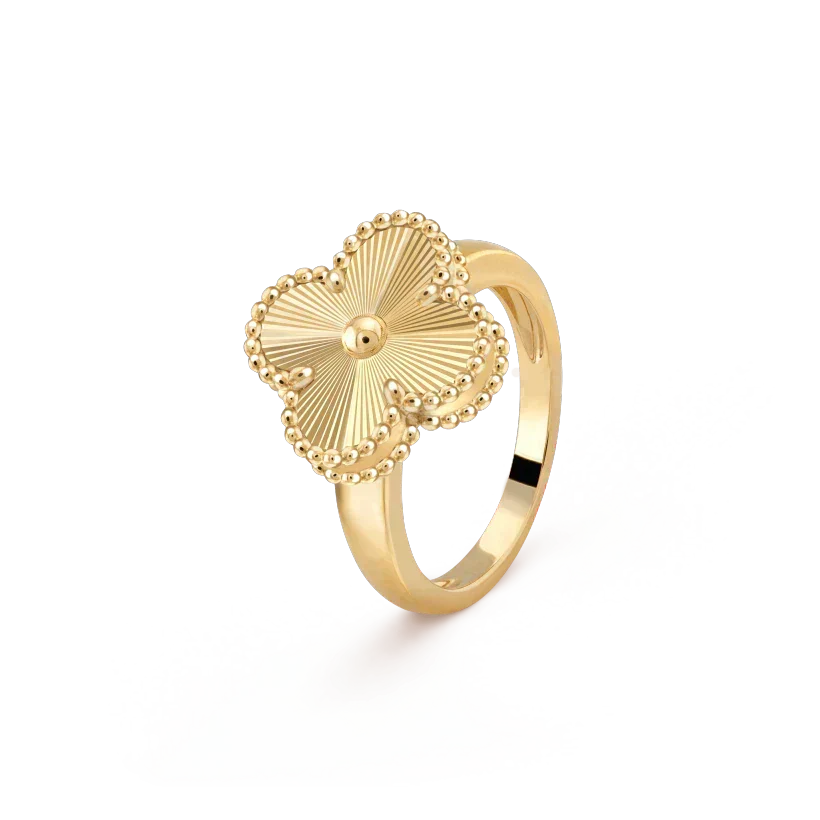 [⭐Lioran]CLOVER GOLD RING