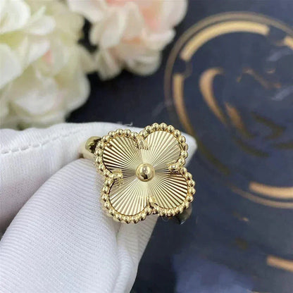 [⭐Lioran]CLOVER GOLD RING