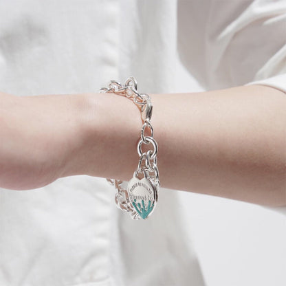 [Lioran]LOVE HEART RETURN TO TIF SILVER BRACELET