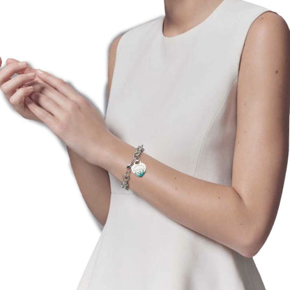 [Lioran]LOVE HEART RETURN TO TIF SILVER BRACELET