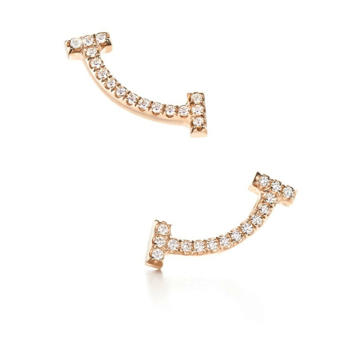 [Lioran]SMILE DIAMOND EARRINGS