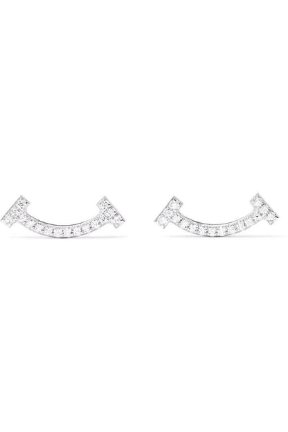 [Lioran]SMILE DIAMOND EARRINGS