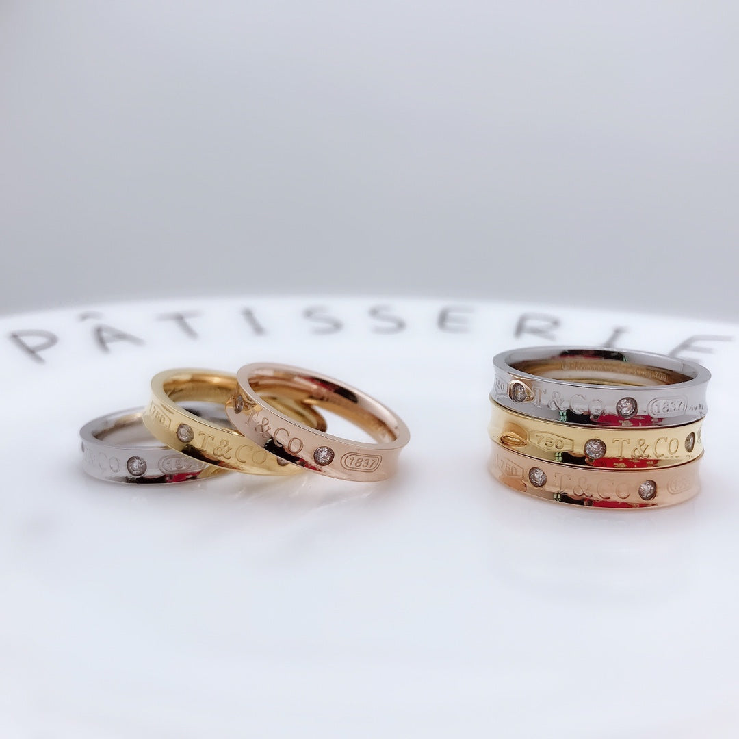 [Lioran]DOUBLE DIAMOND RING