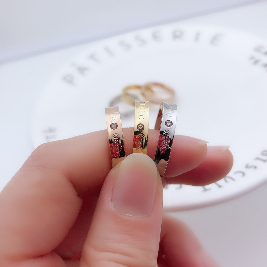 [Lioran]DOUBLE DIAMOND RING