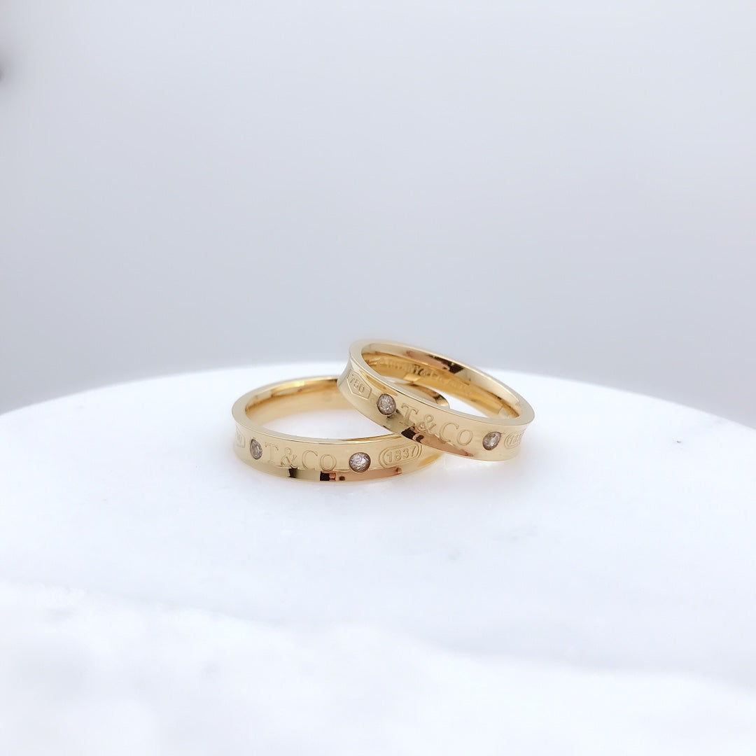 [Lioran]DOUBLE DIAMOND RING
