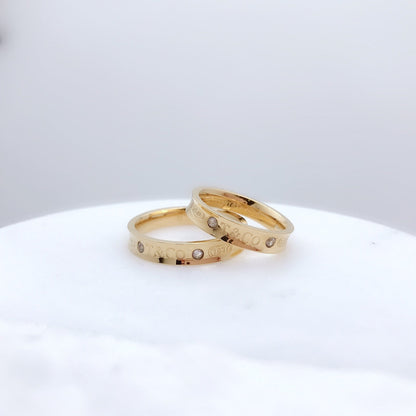 [Lioran]DOUBLE DIAMOND RING