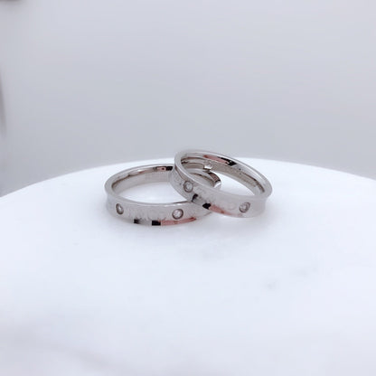 [Lioran]DOUBLE DIAMOND RING
