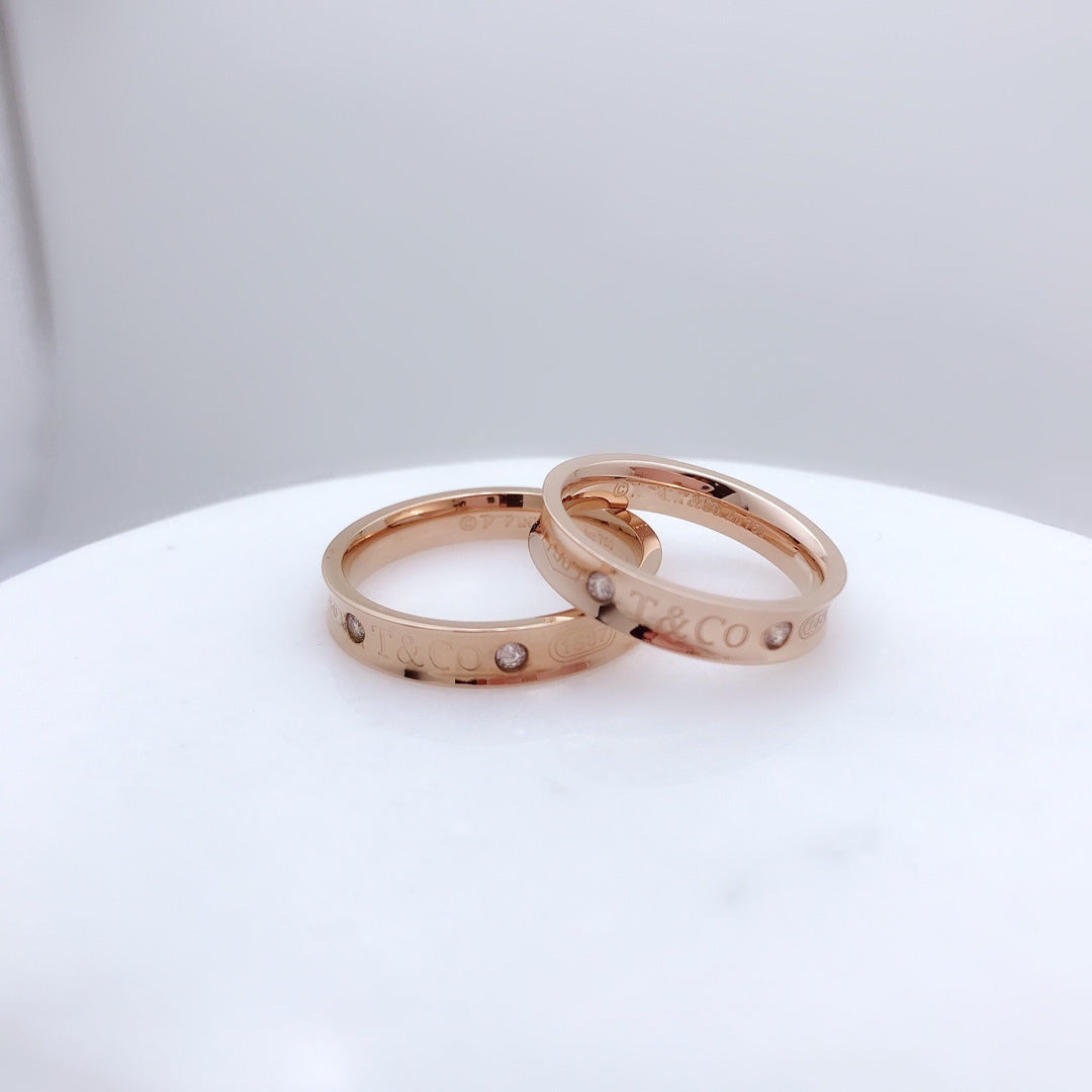 [Lioran]DOUBLE DIAMOND RING