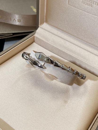 [⭐Lioran]SERPENTI VIPER SILVER BRACELET