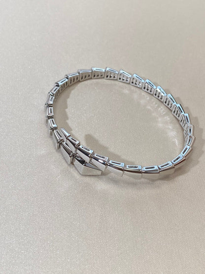 [⭐Lioran]SERPENTI VIPER SILVER BRACELET