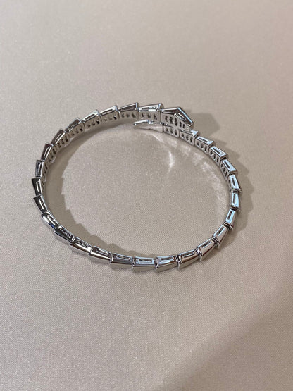 [⭐Lioran]SERPENTI VIPER SILVER BRACELET