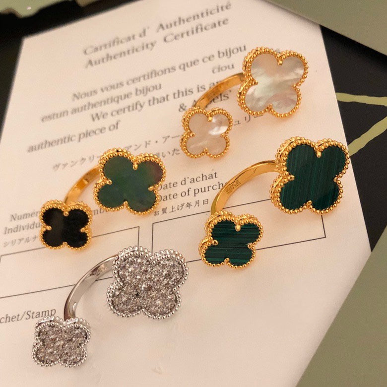 [⭐Lioran]CLOVER BETWEEN THE FINGER RING