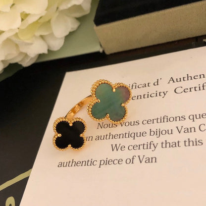 [⭐Lioran]CLOVER BETWEEN THE FINGER RING
