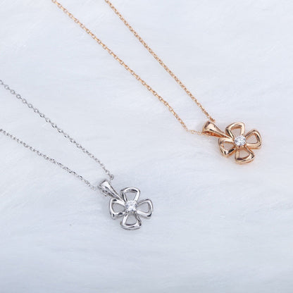 [⭐Lioran]FIOREVER NECKLACE DIAMOND CENTER