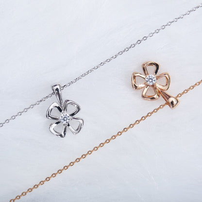 [⭐Lioran]FIOREVER NECKLACE DIAMOND CENTER