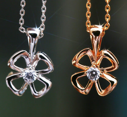 [⭐Lioran]FIOREVER NECKLACE DIAMOND CENTER
