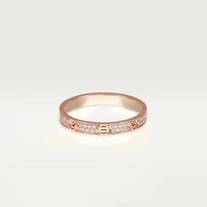 [⭐Lioran]LOVE RING 2.65MM DIAMOND