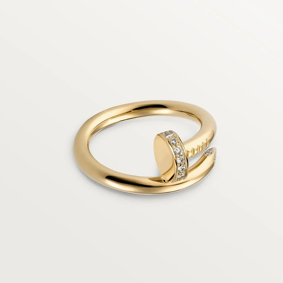 [⭐Lioran]JUSTE RING 2.65MM GOLD DIAMOND