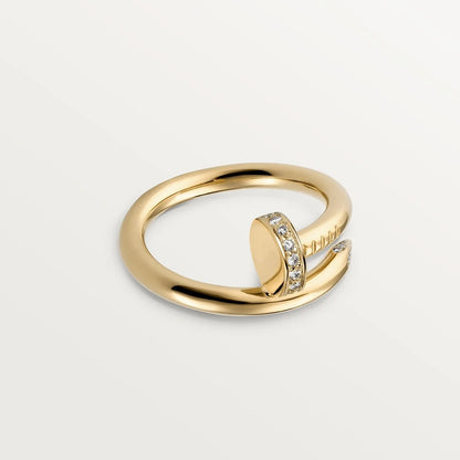 [⭐Lioran]JUSTE RING 2.65MM GOLD DIAMOND
