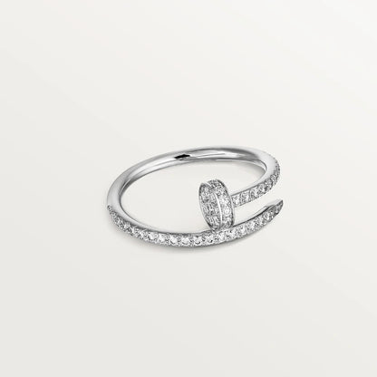 [⭐Lioran]JUSTE RING 1.8MM SILVER DIAMONDS